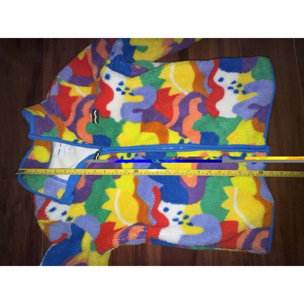 Crayola Kohl’s Jacket Adult XL Rainbow Fleece Adaptive Full Zip Limited Ed - Picture 6 of 9